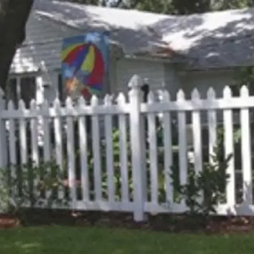 Vinyl Picket Fence